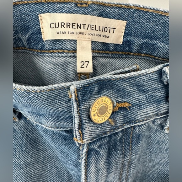 NWT Current/Elliott The Escapade Mid Rise Jean Short | Size: 27 - Picture 6 of 8